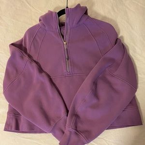 Lululemon Scuba Oversized Half Zip in Wisteria Purple M/L